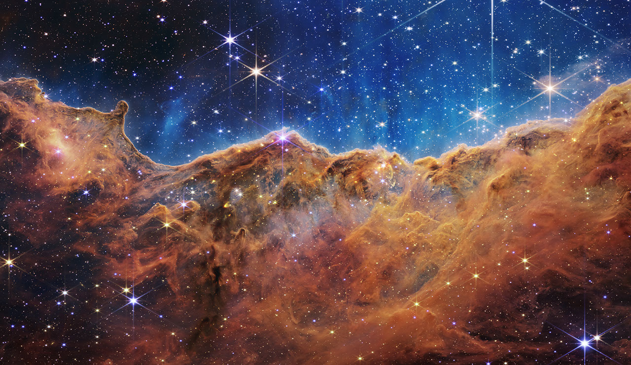 Carina Nebula captured by NASA's James Webb Space Telescope